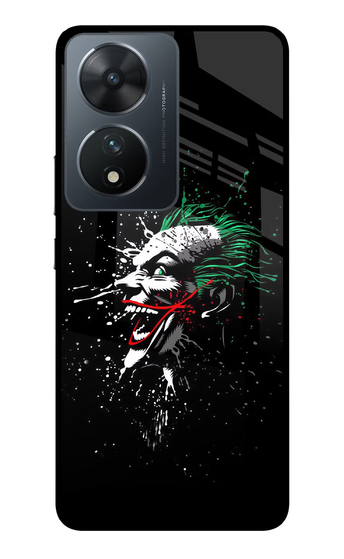Joker Vivo T2 5G Glass Case Back Cover by Casekaro