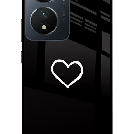 Heart Vivo T2 5G Glass Case Back Cover by Casekaro