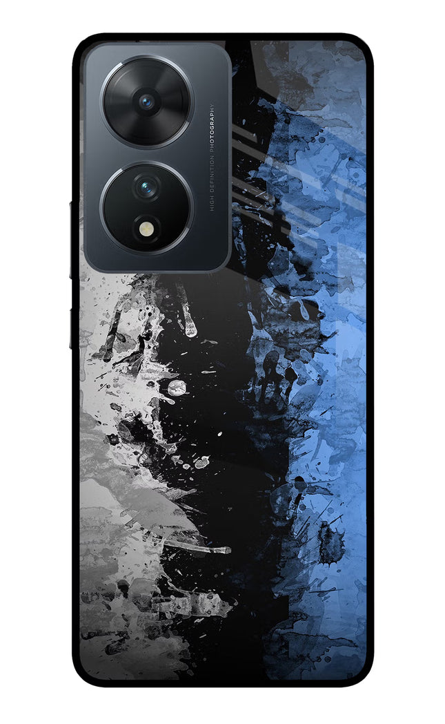 Artistic Design Vivo T2 5G Glass Case Back Cover by Casekaro