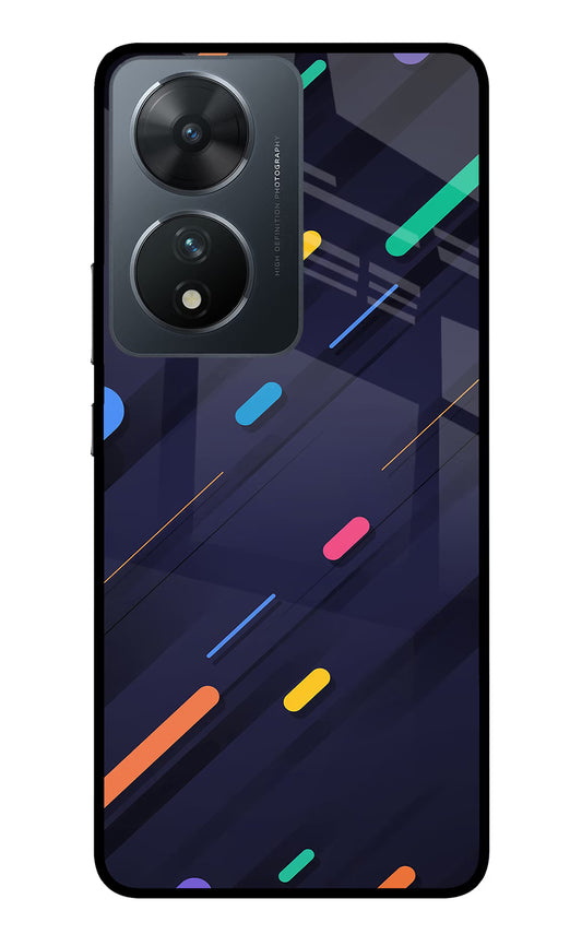 Abstract Design Vivo T2 5G Glass Case