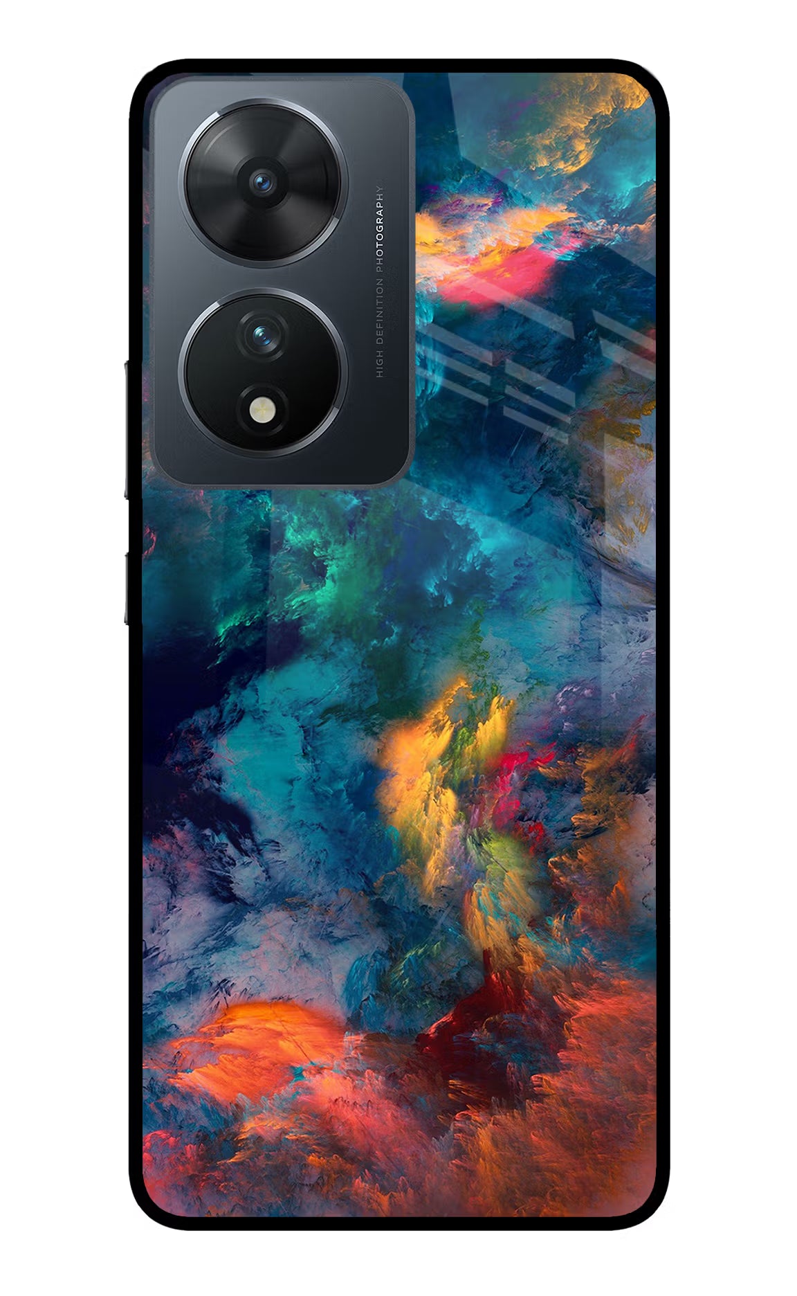 Artwork Paint Vivo T2 5G Glass Case