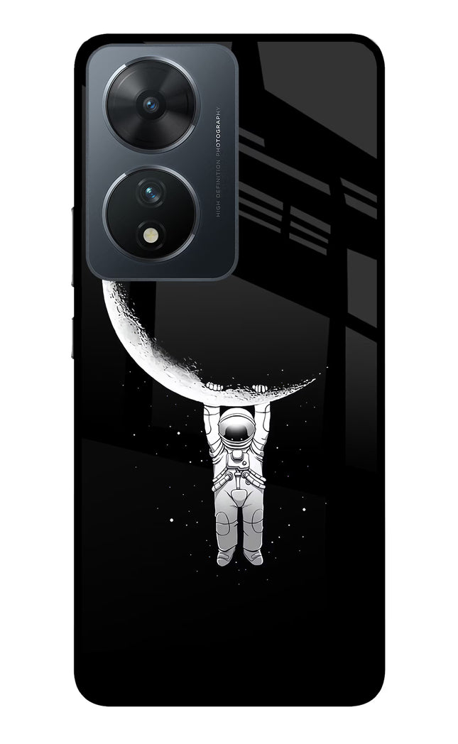 Moon Space Vivo T2 5G Glass Case Back Cover by Casekaro