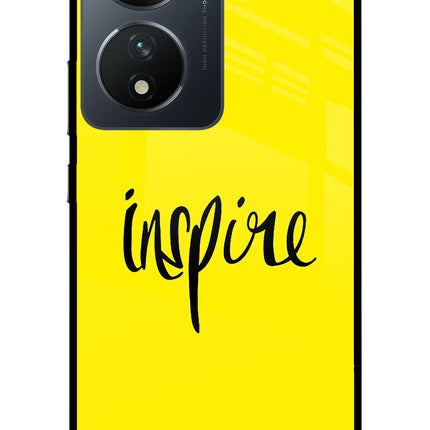 Inspire Vivo T2 5G Glass Case Back Cover by Casekaro