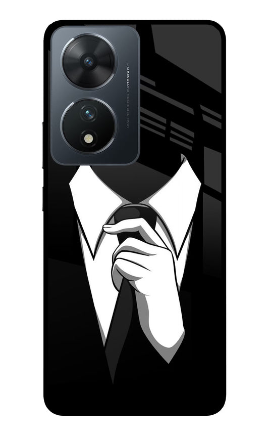 Black Tie Vivo T2 5G Glass Case