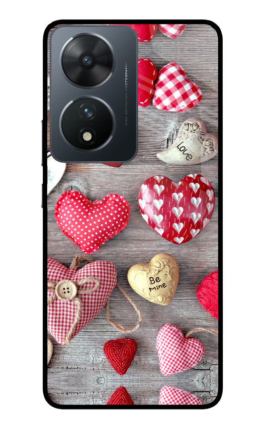 Love Wallpaper Vivo T2 5G Glass Case