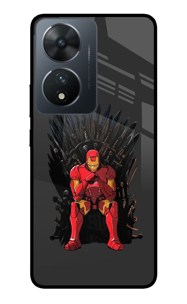 Ironman Throne Vivo T2 5G Glass Case Back Cover by Casekaro