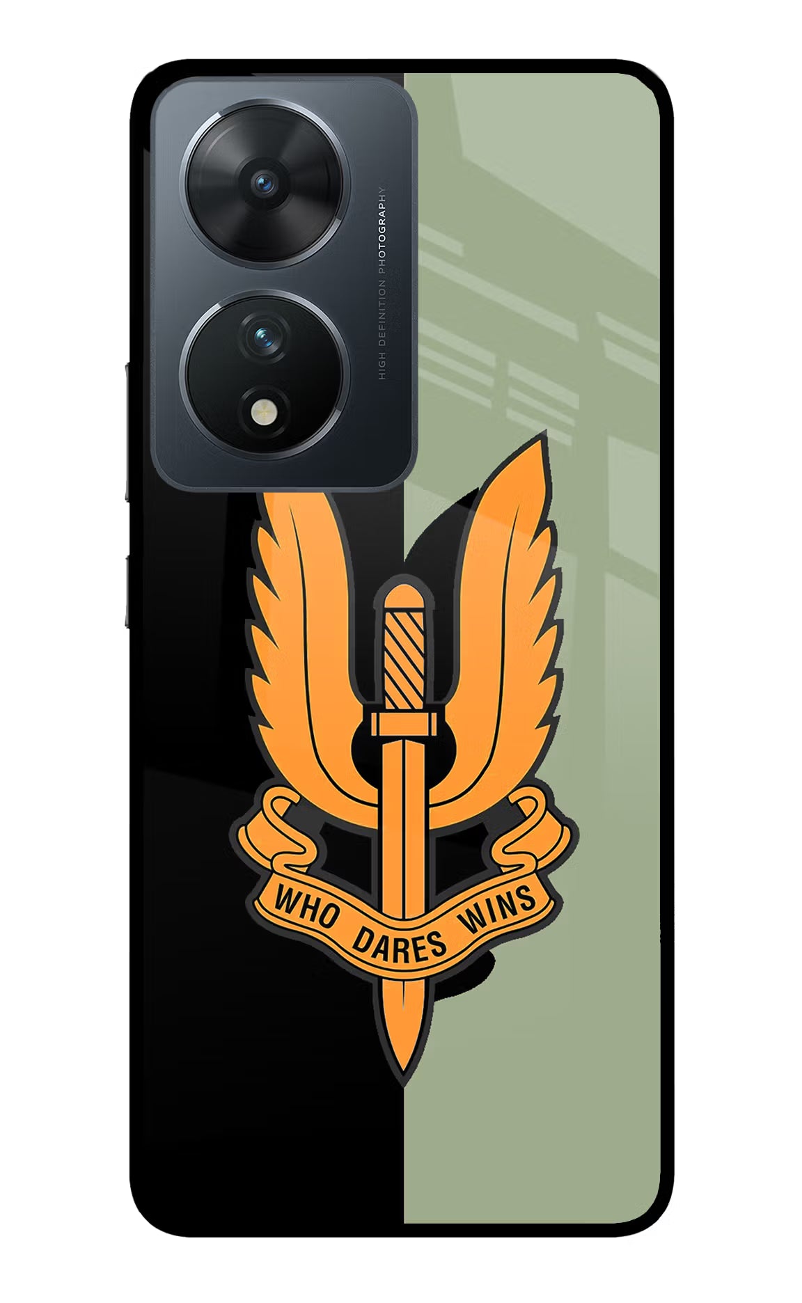 Balidan Logo Vivo T2 5G Glass Case Back Cover by Casekaro
