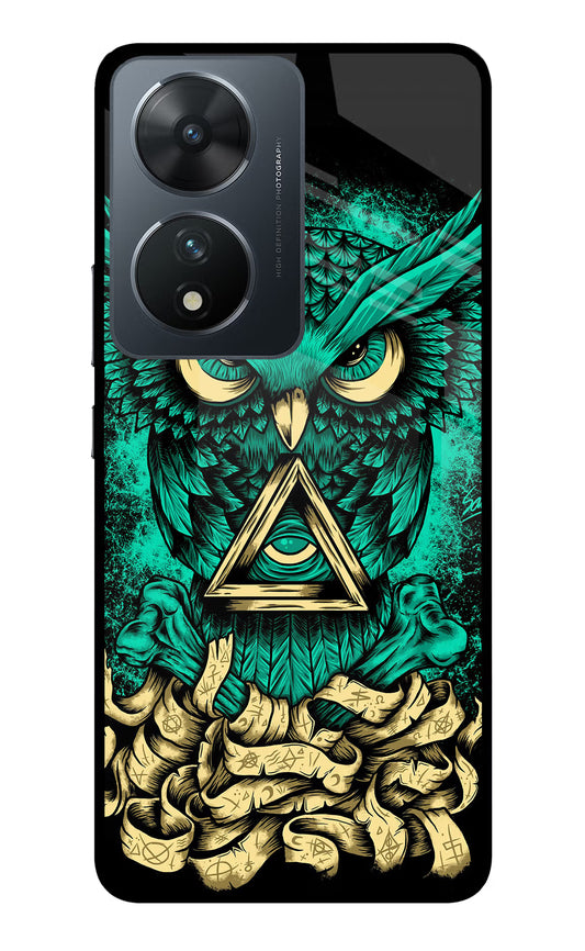 Green Owl Vivo T2 5G Glass Case