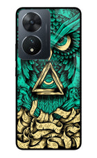 Green Owl Vivo T2 5G Glass Case