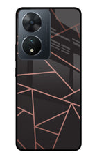 Geometric Pattern Vivo T2 5G Glass Case