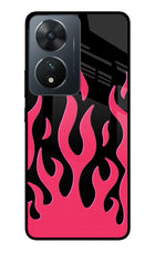 Fire Flames Vivo T2 5G Glass Case