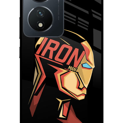 IronMan Vivo T2 5G Glass Case Back Cover by Casekaro