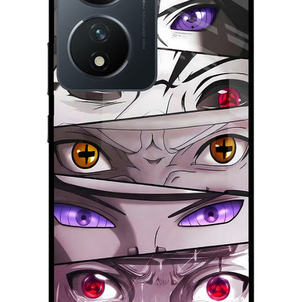 Naruto Anime Vivo T2 5G Glass Case Back Cover by Casekaro