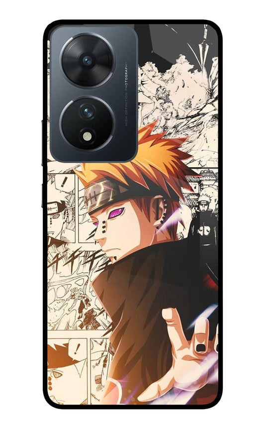 Pain Anime Vivo T2 5G Glass Case