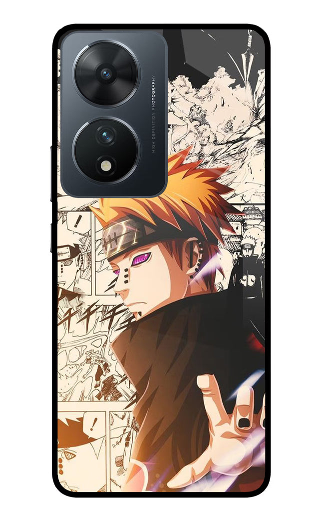 Pain Anime Vivo T2 5G Glass Case Back Cover by Casekaro