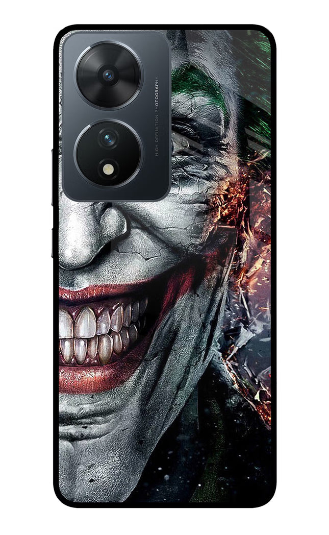 Joker Cam Vivo T2 5G Glass Case Back Cover by Casekaro