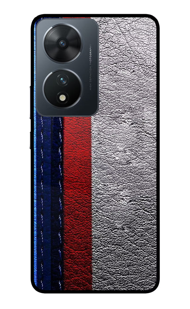 BMW Stripes Vivo T2 5G Glass Case Back Cover by Casekaro