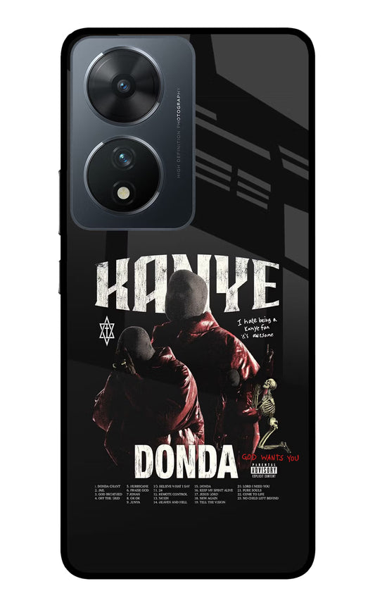 Donda Kanye West Vivo T2 5G Glass Case