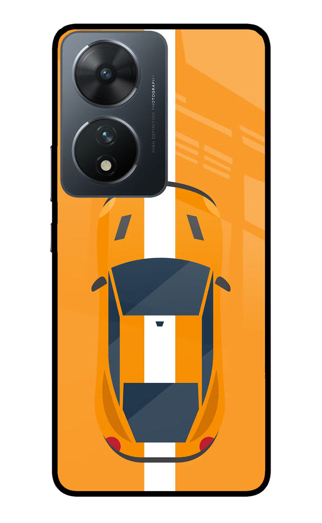 Highway Pursuit Vivo T2 5G Glass Case Back Cover by Casekaro