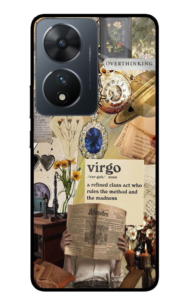 Virgo Zodiac Vivo T2 5G Glass Case Back Cover by Casekaro