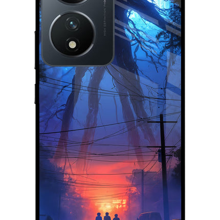 Ordinary Things Shadow Vivo T2 5G Glass Case Back Cover by Casekaro