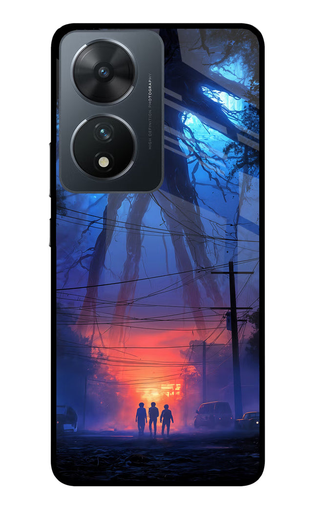 Ordinary Things Shadow Vivo T2 5G Glass Case Back Cover by Casekaro