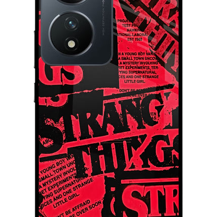 Ordinary Things Vivo T2 5G Glass Case Back Cover by Casekaro