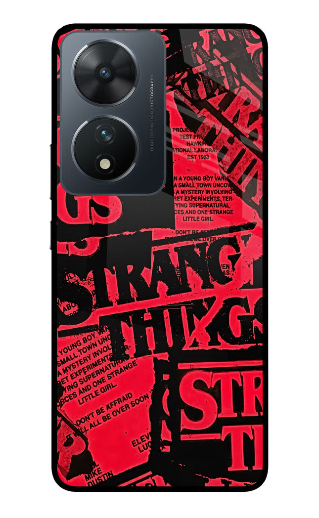 Ordinary Things Vivo T2 5G Glass Case Back Cover by Casekaro