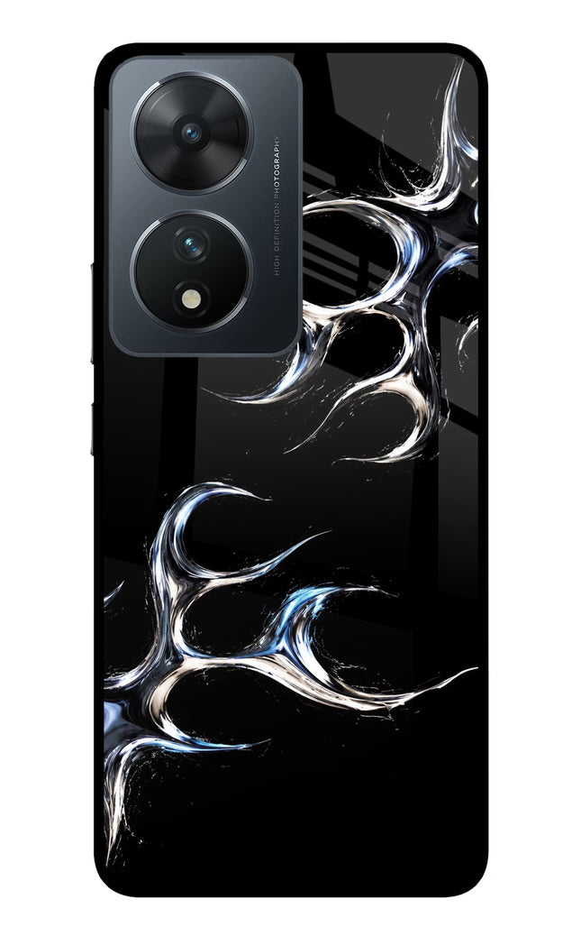 Chrome Tribal Vivo T2 5G Glass Case Back Cover by Casekaro