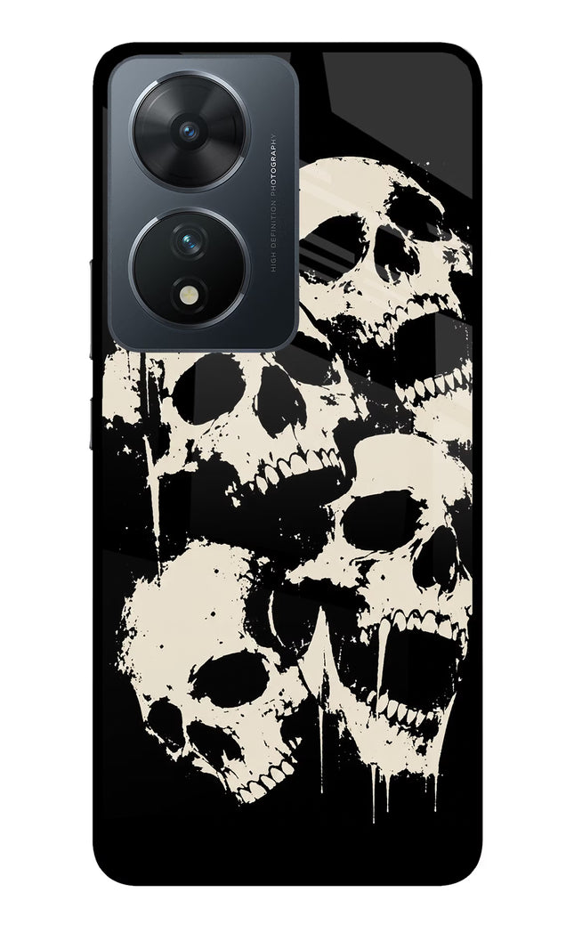 Dead Stack Vivo T2 5G Glass Case Back Cover by Casekaro