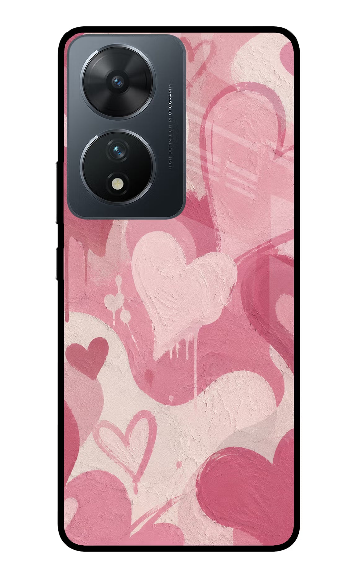Hearty case Vivo T2 5G Glass Case