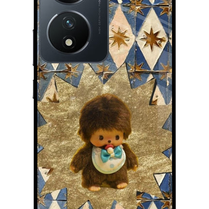 Woodooo Vivo T2 5G Glass Case Back Cover by Casekaro