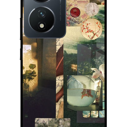 Summer Vivo T2 5G Glass Case Back Cover by Casekaro
