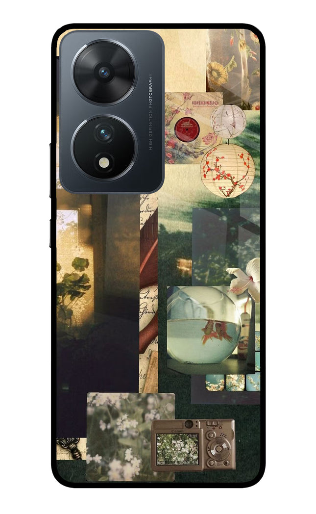 Summer Vivo T2 5G Glass Case Back Cover by Casekaro