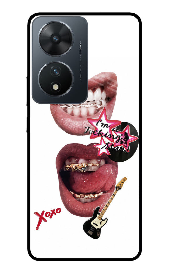 Rockstar Vivo T2 5G Glass Case Back Cover by Casekaro