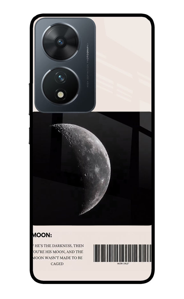 Moon Phase Vivo T2 5G Glass Case Back Cover by Casekaro