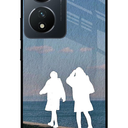 Coastal Dream Vivo T2 5G Glass Case Back Cover by Casekaro