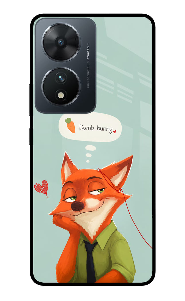 Nick Charm Vivo T2 5G Glass Case Back Cover by Casekaro
