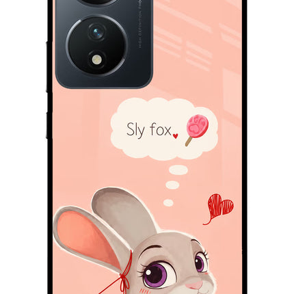 Judy Charm Vivo T2 5G Glass Case Back Cover by Casekaro