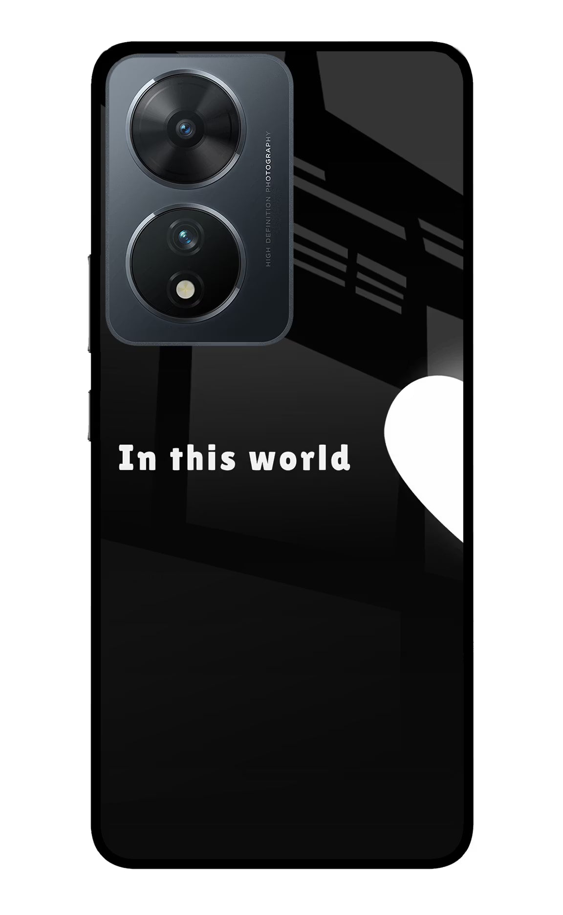 This World Vivo T2 5G Glass Case