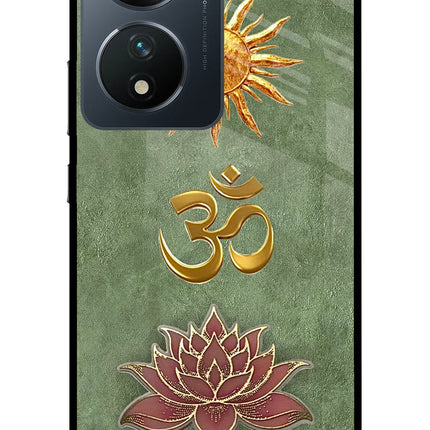 Om & Lotus Vivo T2 5G Glass Case