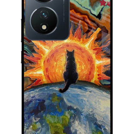 Sunrise Beyond Vivo T2 5G Glass Case