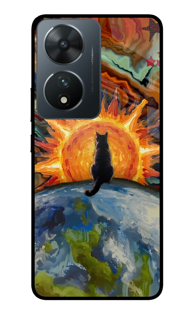 Sunrise Beyond Vivo T2 5G Glass Case