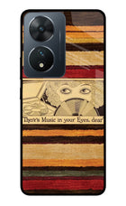Vinyl Stripes Vivo T2 5G Glass Case