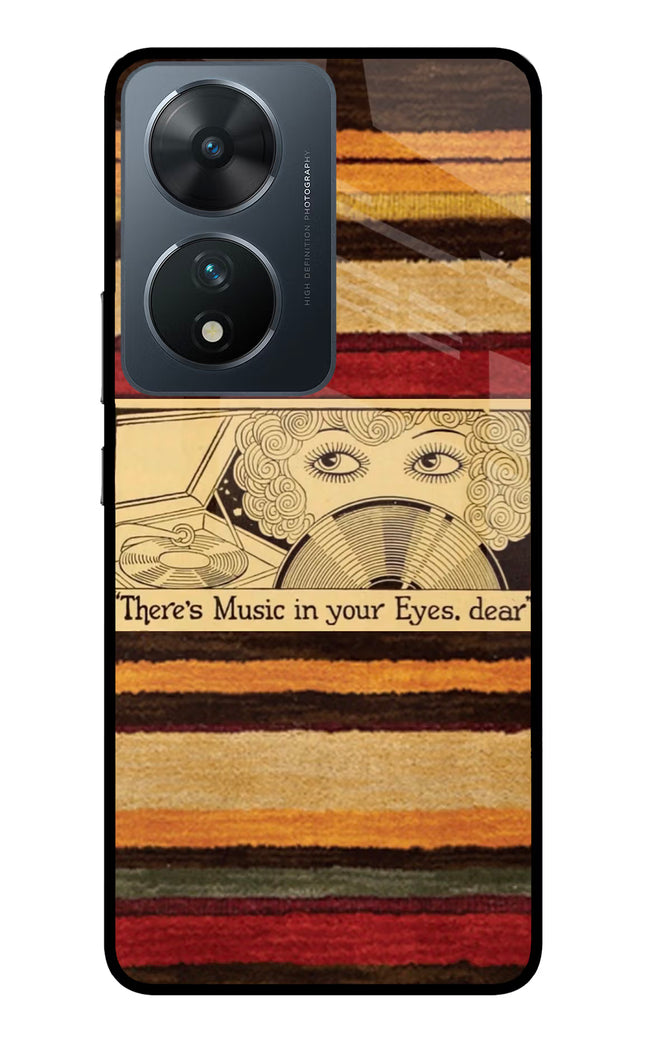 Vinyl Stripes Vivo T2 5G Glass Case