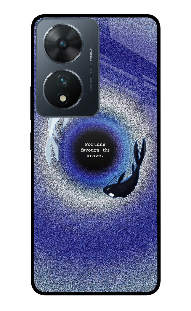 Dark Koi Vivo T2 5G Glass Case