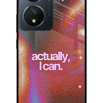Pink Aura Vivo T2 5G Glass Case