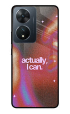 Pink Aura Vivo T2 5G Glass Case