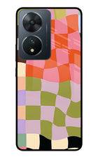 Wavy Grid Vivo T2 5G Glass Case