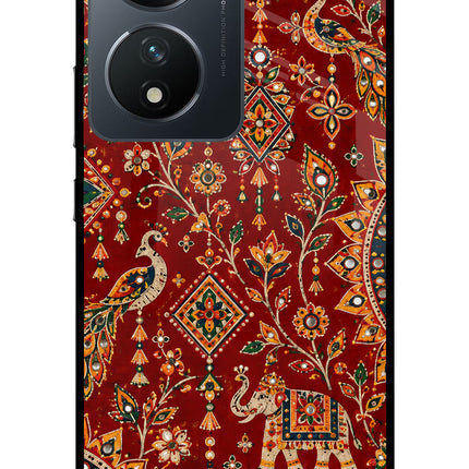 Laal Riwaaz Vivo T2 5G Glass Case